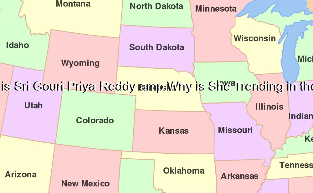 Who is Sri Gouri Priya Reddy amp Why is She Trending in the US